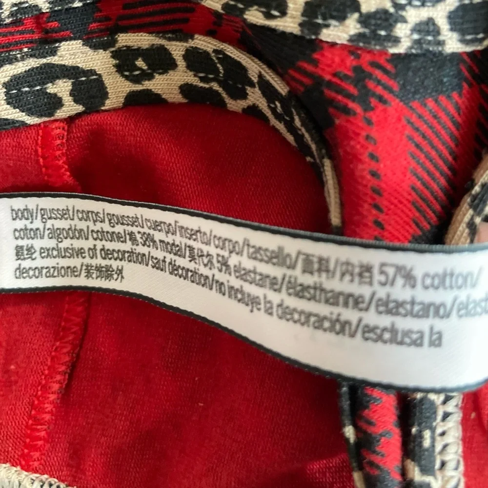 Victoria’s Secret Strappy Plaid Thong NWT - Picture 11 of 12